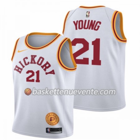 Maillot Basket Indiana Pacers Thaddeus Young 21 Nike Classic Edition Swingman - Homme
